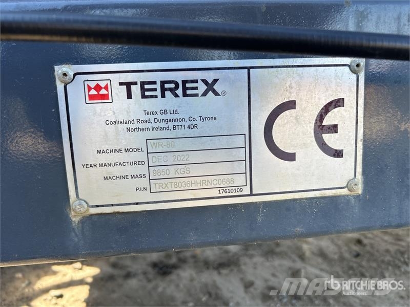 Terex Finlay WR80 900 mm x 22.85 m Portable Radial Stacking Man معدات البناء - غير ذلك