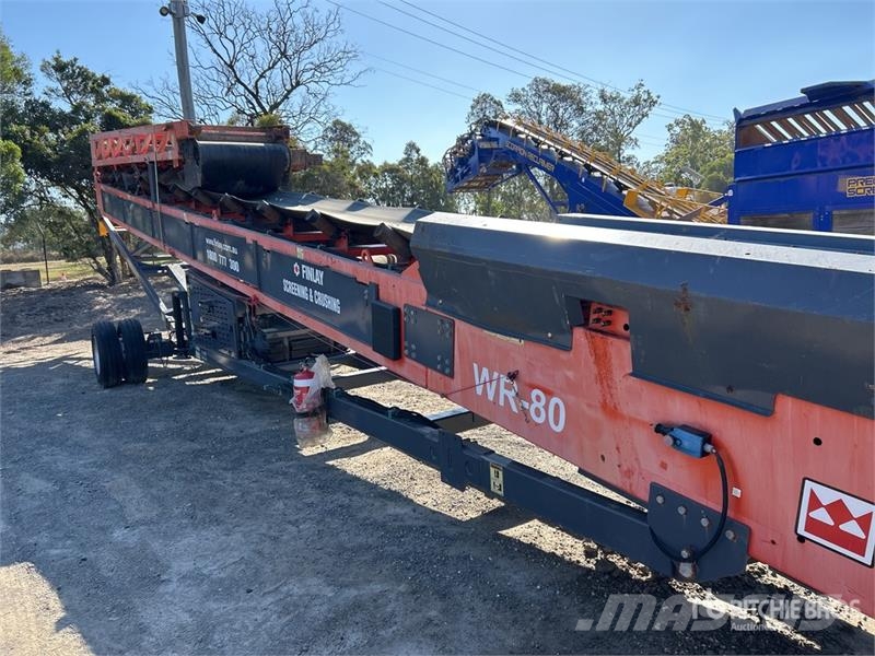 Terex Finlay WR80 900 mm x 22.85 m Portable Radial Stacking Man معدات البناء - غير ذلك