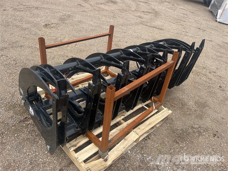 TMG CLG72 2000 mm Skid Steer Root Rake (Unused) مكابس وميبسات التبن