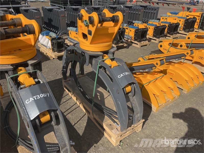 TOFT 04G 1550 mm Excavator Grapple - Fits 4-8 ton Grapples