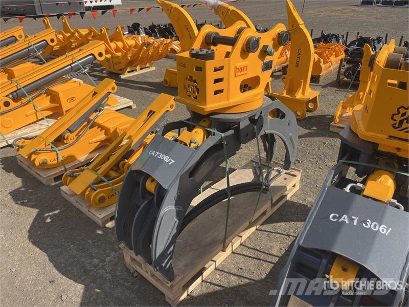 TOFT 04G 1550 mm Excavator Grapple - Fits 4-8 ton Grapples