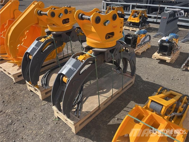 TOFT 04G 1550 mm Excavator Grapple - Fits 4-8 ton Grapples