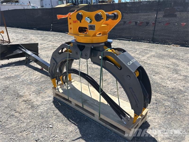  TOFT 04G Q/C Rotating Excavator Grapple - Fits 4 - خطاطيف