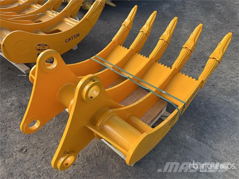 TOFT 08R Excavator Rake - Fits 20-30 ton excavator Vaalutid ja kaarutid