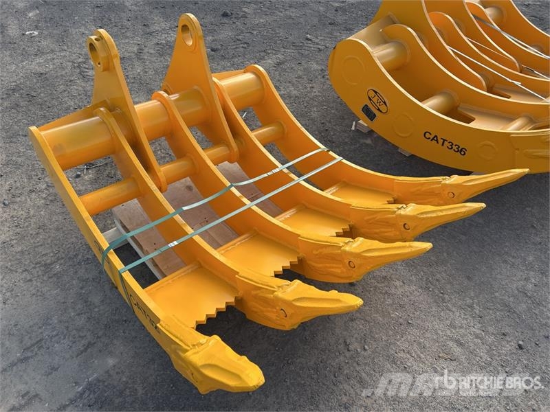 TOFT 08R Excavator Rake - Fits 20-30 ton excavator Vaalutid ja kaarutid