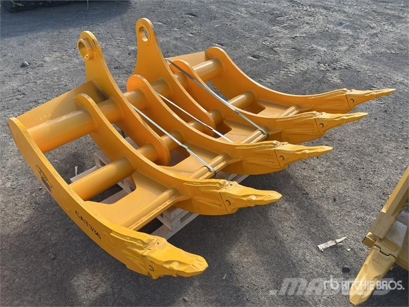 TOFT 10R Excavator Rake - Fits 30-40 ton excavator Vaalutid ja kaarutid