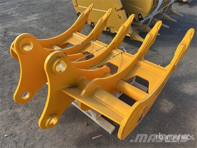 TOFT 10R Excavator Rake - Fits 30-40 ton excavator Vaalutid ja kaarutid
