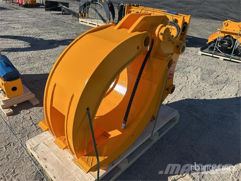 TOFT ASC65 Q/C Excavator Grapple - Fits 10 - 18 To Grappin