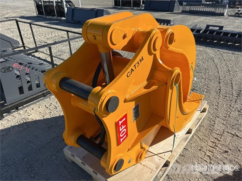 TOFT ASC65 Q/C Excavator Grapple - Fits 10 - 18 To Grappin