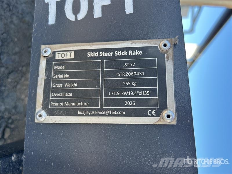 TOFT HSSB-72 Skid Steer Bucket (Unused) Buckets