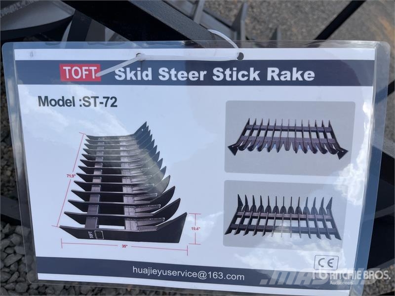 TOFT HSSB-72 Skid Steer Bucket (Unused) Buckets