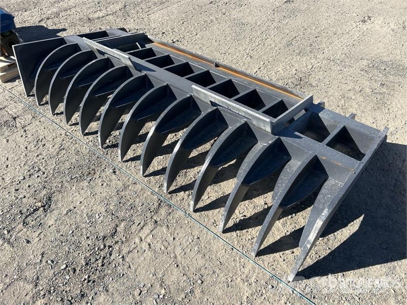  TOFT ST-72 1800 mm Skid Steer Root Rake (Unused) 犁耙和摊草机