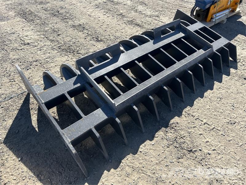  TOFT ST-72 1800 mm Skid Steer Root Rake (Unused) 犁耙和摊草机