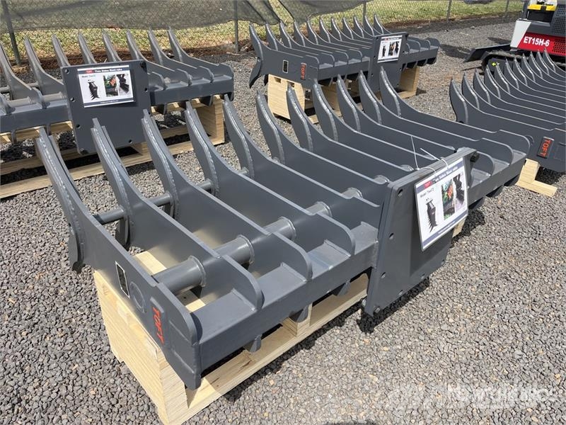 TOFT TWO72 1830 mm Excavator Rake - Fits 15-30 ton Vaalutid ja kaarutid