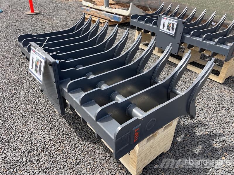  TOFT TWO72 1830 mm Excavator Rake - Fits 15-30 ton Vaalutid ja kaarutid