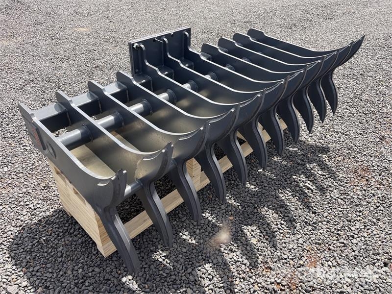  TOFT TWO72 1830 mm Excavator Rake - Fits 15-30 ton Vaalutid ja kaarutid