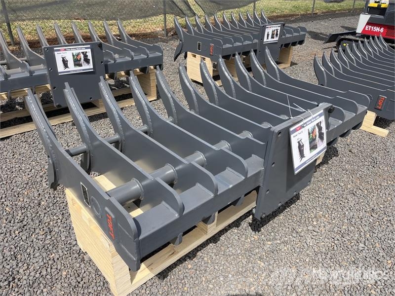  TOFT TWO72 1830 mm Excavator Rake - Fits 15-30 ton Vaalutid ja kaarutid