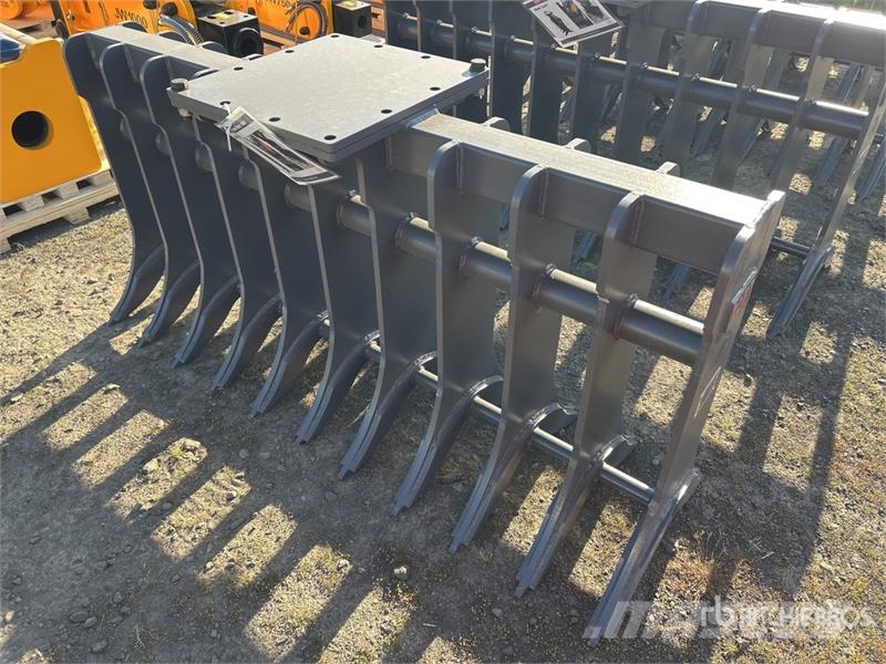  TOFT TWO72 72 in Excavator Rake - Fits 15-30 ton E مكابس وميبسات التبن