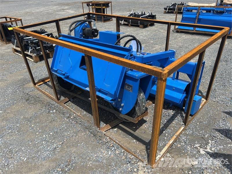 Top Cat Cat SSSCR72 72 in Skid Steer Power Rake (U Kreiselheuer/-wender