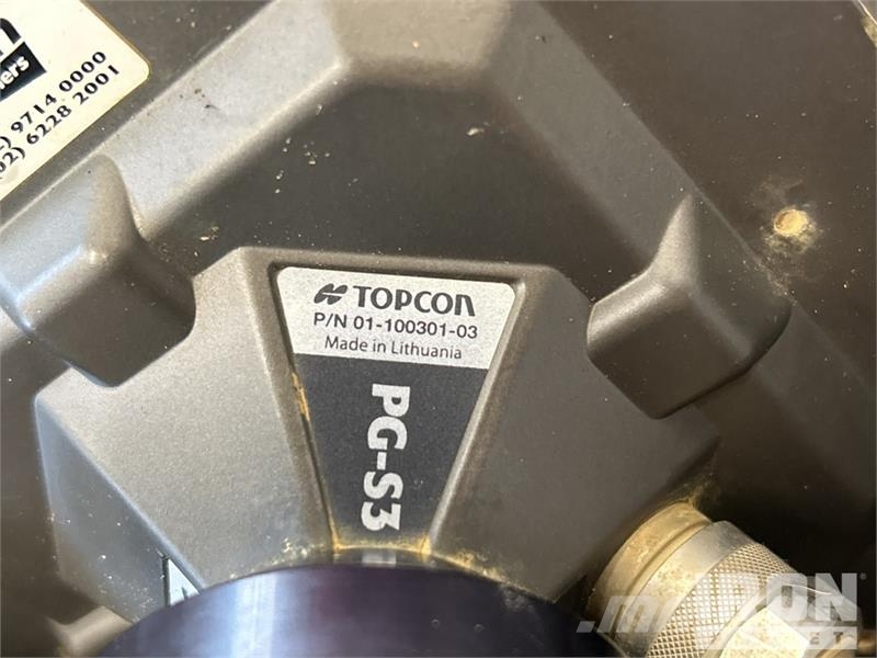 Topcon Grade Control System Other components