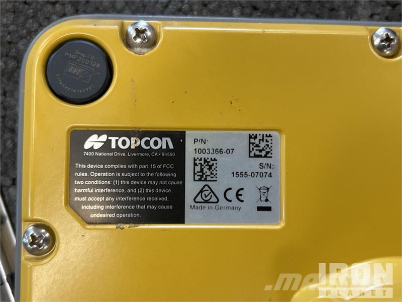 Topcon Grade Control System Other components