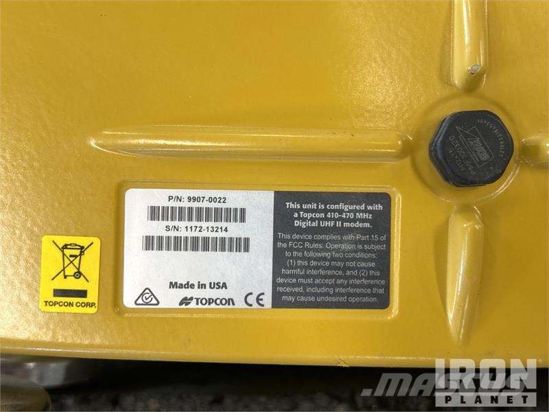 Topcon Grade Control System Other components