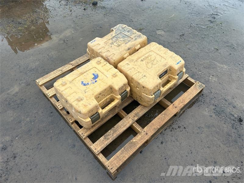 Topcon of (3) Topcon Laser Level 器械、測量、自動化装置