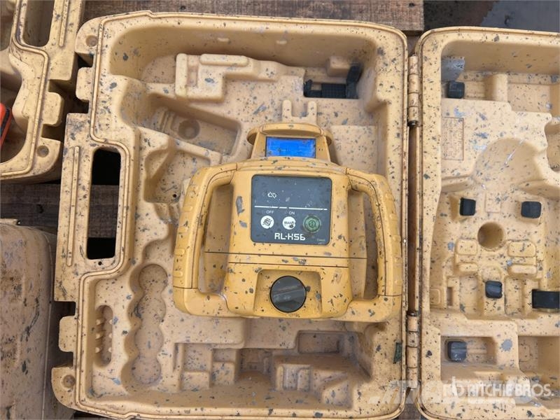 Topcon of (3) Topcon Rotating Laser Level 器械、測量、自動化装置