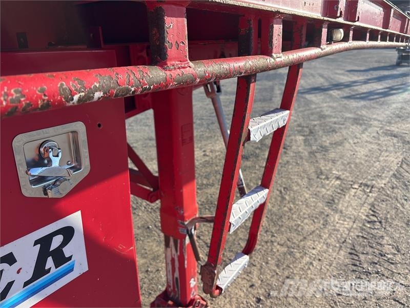 Topstart 7.2 m Tri/A B-Double Lead Flatbed Trailer Flatbed/Dropside trailers