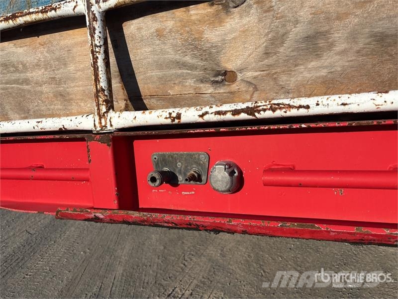 Topstart 7.2 m Tri/A B-Double Lead Flatbed Trailer Flatbed/Dropside trailers