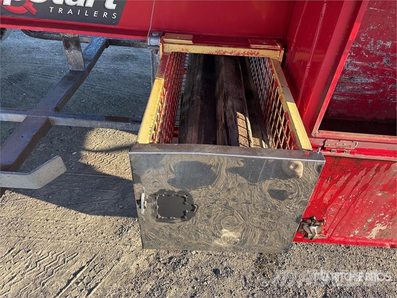 Topstart 7.2 m Tri/A B-Double Lead Flatbed Trailer Flatbed/Dropside trailers