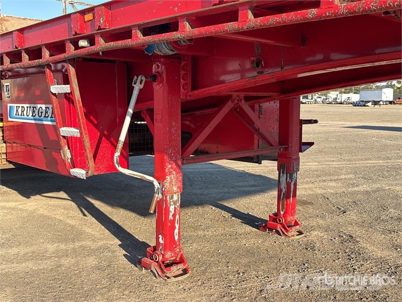 Topstart 7.2 m Tri/A B-Double Lead Flatbed Trailer Flatbed/Dropside trailers