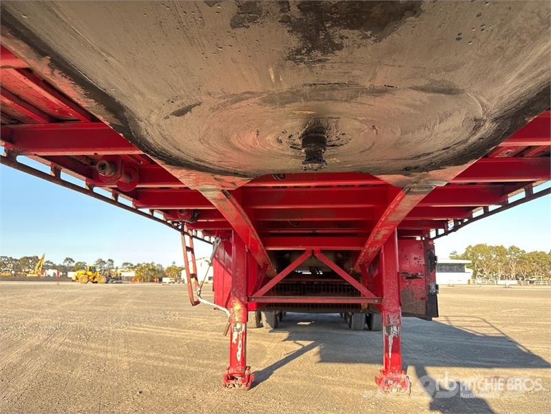 Topstart 7.2 m Tri/A B-Double Lead Flatbed Trailer Flatbed/Dropside trailers