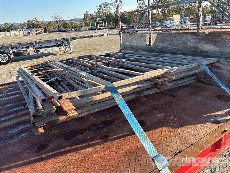 Topstart 7.2 m Tri/A B-Double Lead Flatbed Trailer Flatbed/Dropside trailers