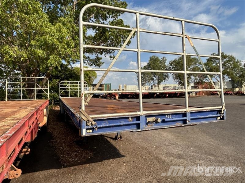  Topstart Trailers Tri/A 13.2 m - 22.5 m Extendable مقطوروات مسطحة/مفصلية الجوانب