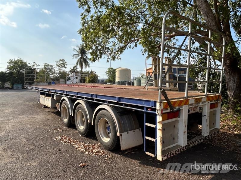  Topstart Trailers Tri/A 13.2 m - 22.5 m Extendable مقطوروات مسطحة/مفصلية الجوانب
