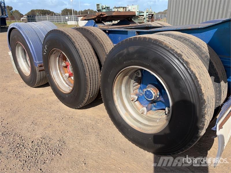 TOS 7.4 m Tri/A B-Double Lead Flatbed Trailer Flatbed/Dropside trailers