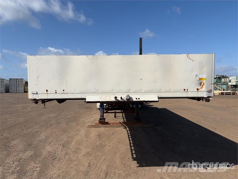 TOS 7.4 m Tri/A B-Double Lead Flatbed Trailer Flatbed/Dropside trailers