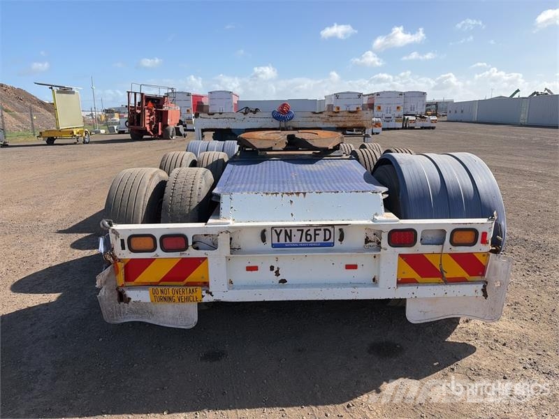 TOS 7.4 m Tri/A B-Double Lead Flatbed Trailer Flatbed/Dropside trailers