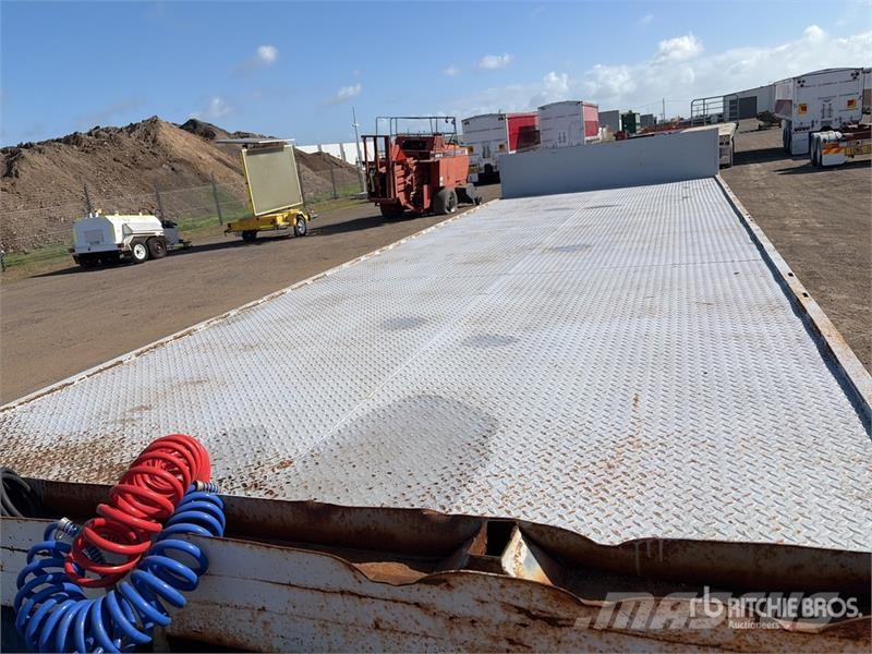 TOS 7.4 m Tri/A B-Double Lead Flatbed Trailer Flatbed/Dropside trailers