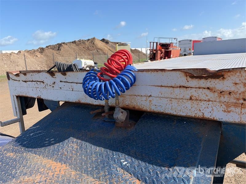 TOS 7.4 m Tri/A B-Double Lead Flatbed Trailer Flatbed/Dropside trailers