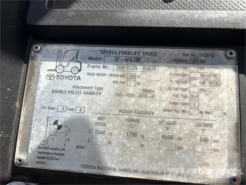 Toyota 32-8FGJ35 Forklift Andere Gabelstapler