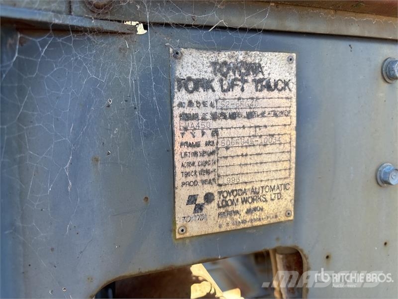 Toyota 52-6FG40 Forklift Other