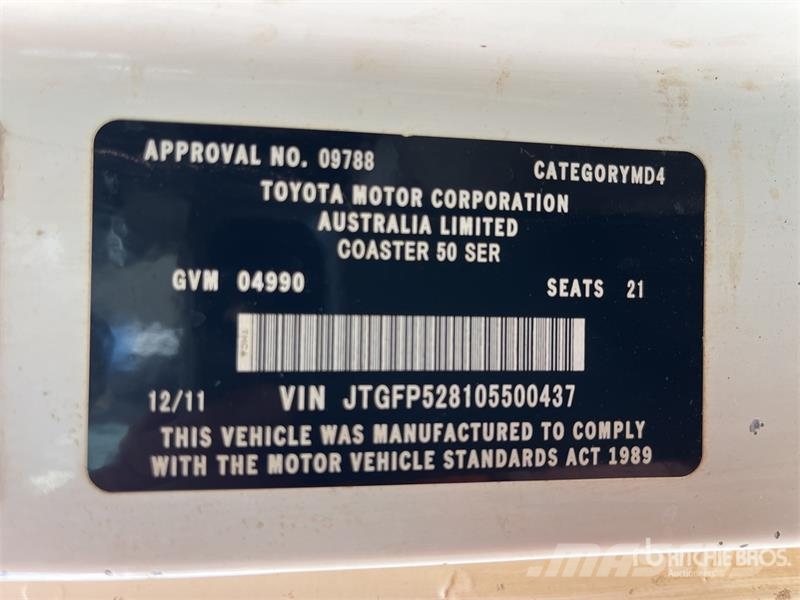 Toyota Coaster 4x2 21-Seat Bus Mini-bus