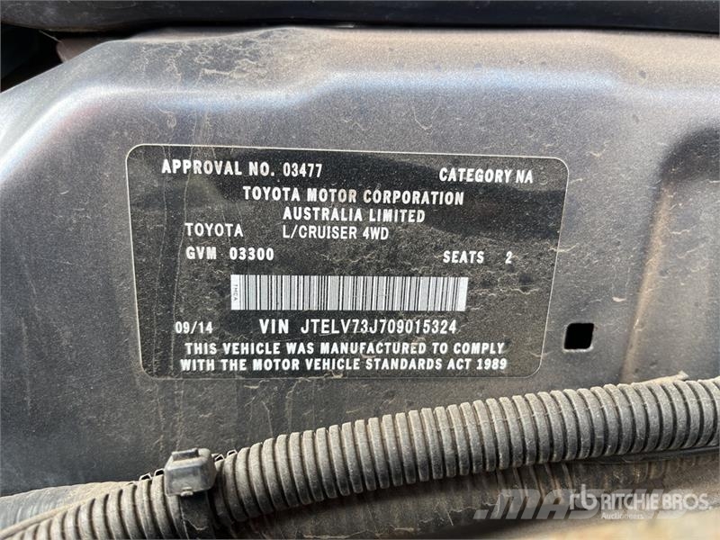 Toyota LandCruiser 79 Series GXL 4x4 Pickup Outros