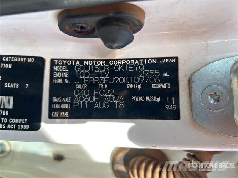 Toyota LandCruiser Prado GXL 4x4 SUV PKWs