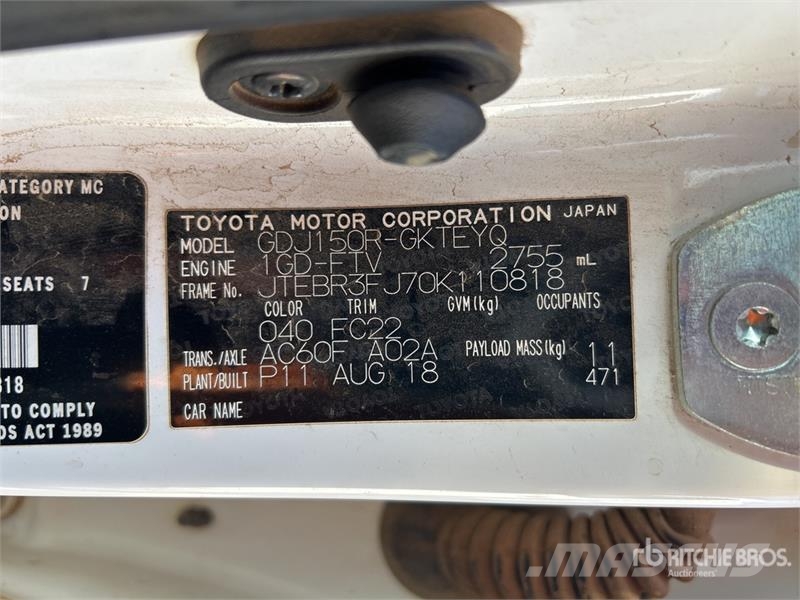 Toyota Prado GXL 4x4 SUV Cars