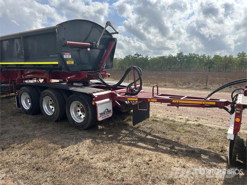  Tristar Tri/A Road Train Dolly حاملة نقل رباعية العجلات