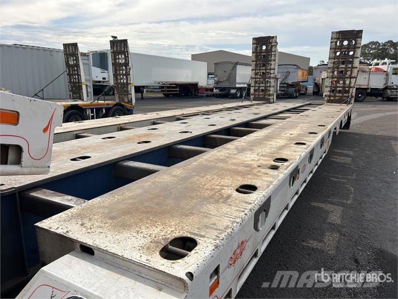  Tuff 4 Rows of 4 Hydraulic Deck Widening Lowboy Tr Tieflader