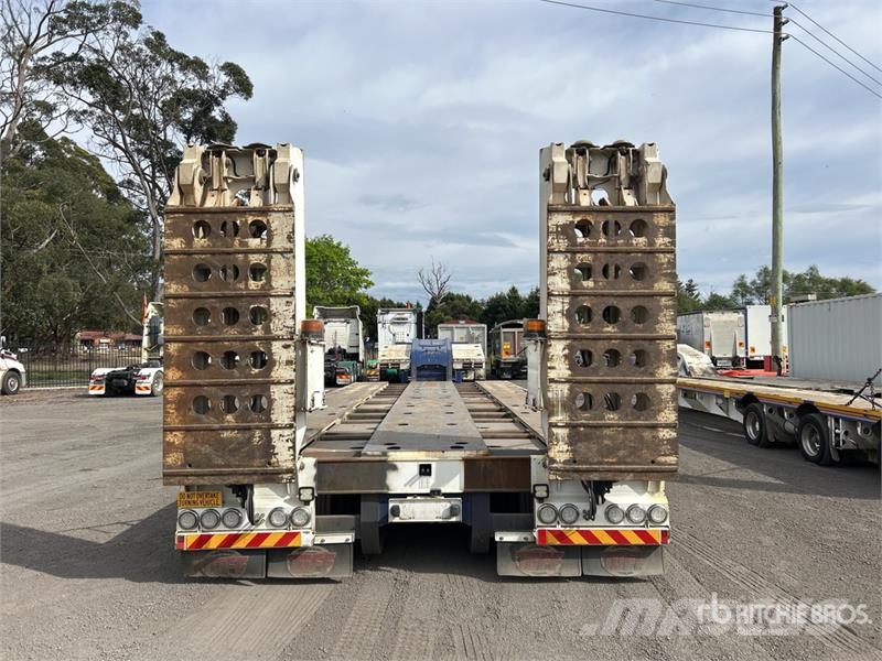  Tuff 4 Rows of 4 Hydraulic Deck Widening Lowboy Tr Tieflader